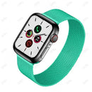 Laço milanês para apple watch band 44mm 45mm 40mm 41mm 46-42mm orgulho pulseira iwatch série 9 8 7 6 se 5 4 10 ultra 2 49mm cinta