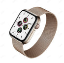 Laço milanês para apple watch band 44mm 45mm 40mm 41mm 46-42mm orgulho pulseira iwatch série 9 8 7 6 se 5 4 10 ultra 2 49mm cinta