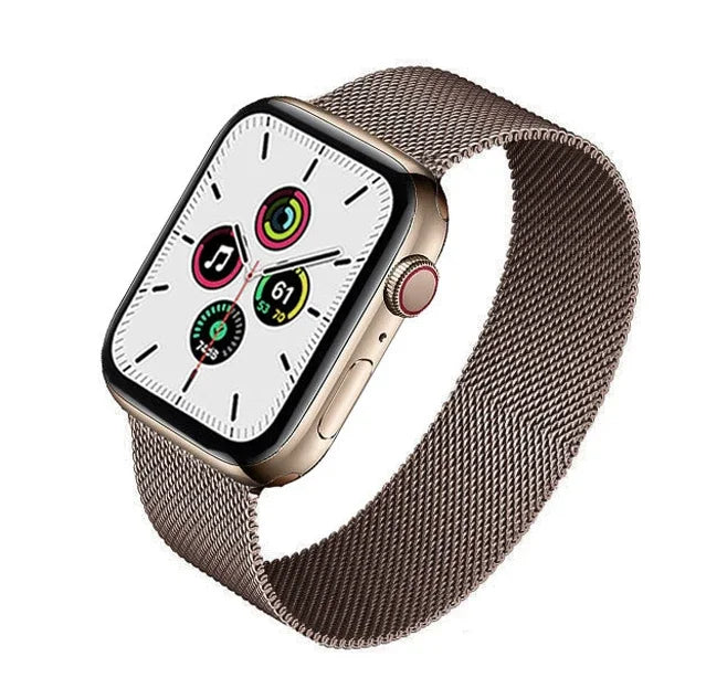 Laço milanês para apple watch band 44mm 45mm 40mm 41mm 46-42mm orgulho pulseira iwatch série 9 8 7 6 se 5 4 10 ultra 2 49mm cinta