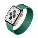 Laço milanês para apple watch band 44mm 45mm 40mm 41mm 46-42mm orgulho pulseira iwatch série 9 8 7 6 se 5 4 10 ultra 2 49mm cinta