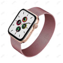 Laço milanês para apple watch band 44mm 45mm 40mm 41mm 46-42mm orgulho pulseira iwatch série 9 8 7 6 se 5 4 10 ultra 2 49mm cinta