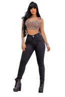 Calça Feminina Skinny Jeans Preto